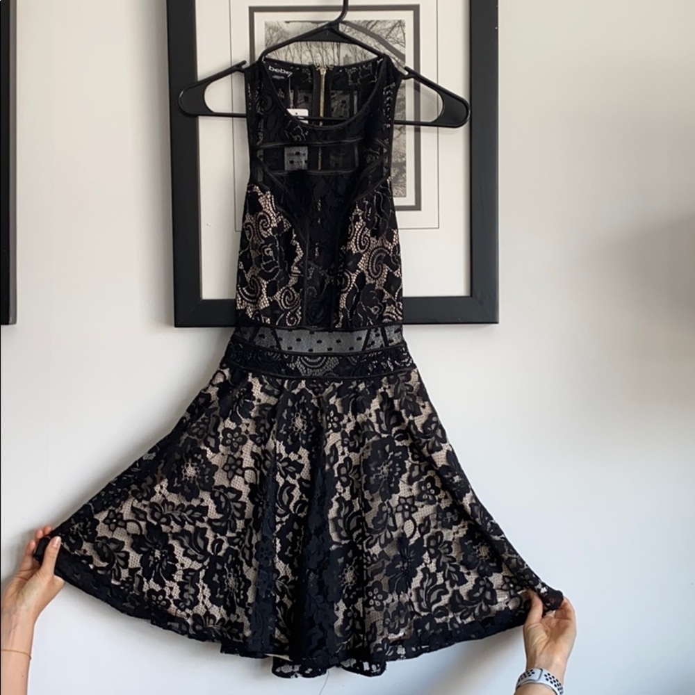 Bebe cocktail dress with tags!